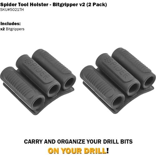 Spider Tool Holster- Bitgripper(2 pack)