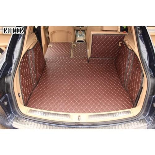 High quality! Special car trunk mats for Porsche Macan 2020-2014 durable waterproof boot carpets cargo liner mat for Macan 2016