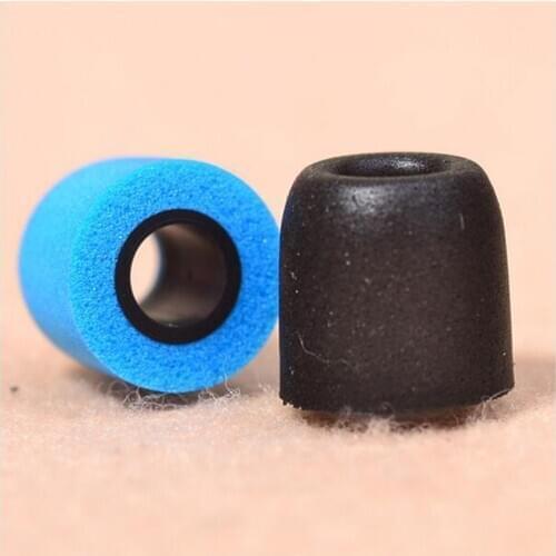 2pcs Headphones Earbud Noise Isolating Sound Insulation Comfortable Shape Memory Earplugs Foam Set 3mm For Comply T100 Se110