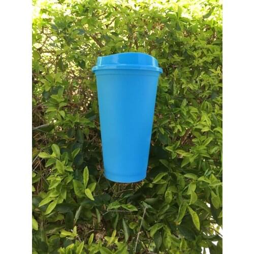 2020 Colorful Home Plastic Water Cup Tea Cup Coffee cupPortable Brief Party Drinkware Outdoor travel Cup Gym Sports Water cup