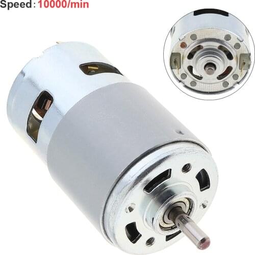 795 DC 12V 10000RPM Double Ball Bearing High Speed Motor with Cooling Fan and High Torque for Sprayer / Car Wash Pumps
