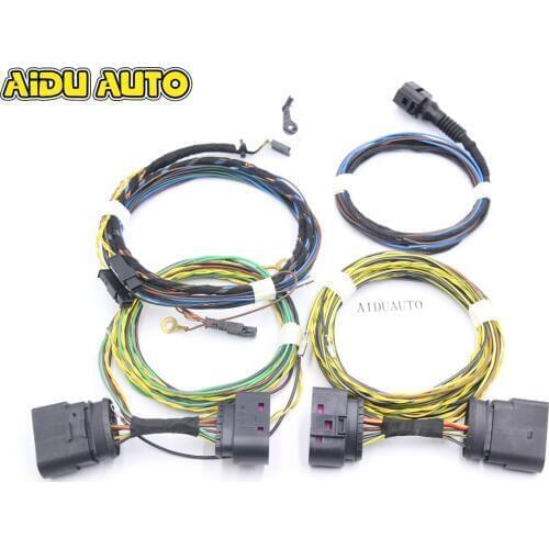AIDUAUTO USE FIT FOR Passat B7 CC Original Xenon Headlight Auto Leveling Range Headlight Cornering AFS Wire/cable/Harness