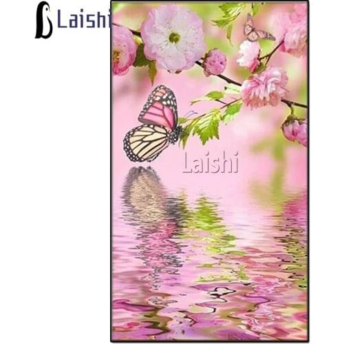 Diamond Painting Cross Stitch Butterfly and Flower Embroidery Mosaic animal Full Square Round Drill Wall Decor Handcraft Gift