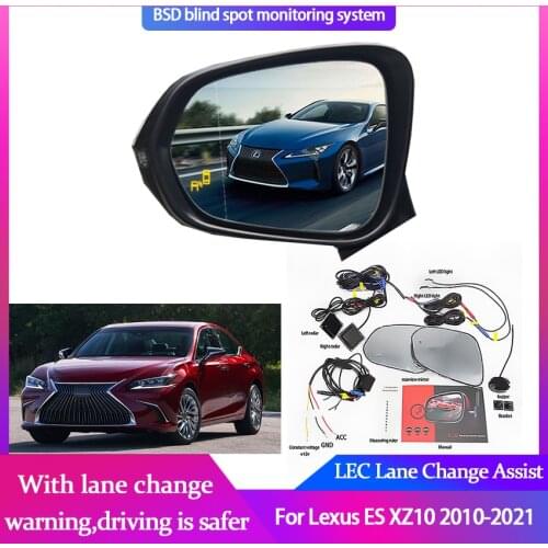 Car Blind Spot Mirror Radar Detection System for Lexus ES XZ10 2010-2021 BSA BSM BSD Monitor Change Assist Parking Radar Warning