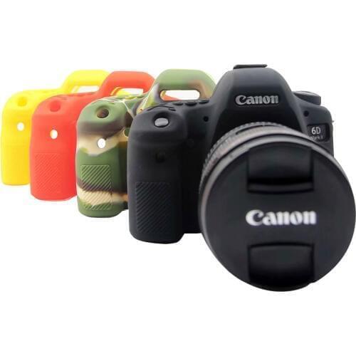 CAENBOO For Canon EOS 6D Mark II Camera Bag Soft Silicone Rubber Protective Body Cover Case Skin For Canon EOS 6D Mark2 Bag