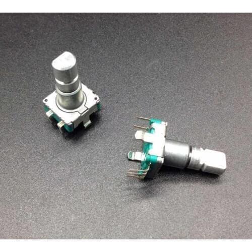 2pcs for ALPS Toyota Highlander digital potentiometer car CD navigation audio rotary EC11 encoding key switch 30 bit 17MM axis