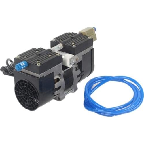 TC-100 110V /220V Double Head Oilless Diaphragm Vacuum Pump 100W 60HZ(AC) 24L/MIN Medical mute pump 3.6 bar electric vacuum pump