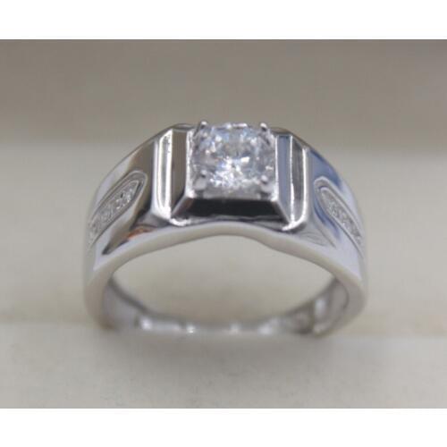 925 sterling silver mens diamond ring domineering personality ring charm ring simulation wedding ring internet celebrity style
