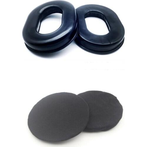LINHUIPAD Replacement Gel Ear Seals Earpads Ear Cushions for David Clark H10 Series Aviation Headset with Deluxe Cloth Ear Seal