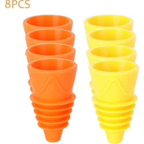 Flies Trap Funnel Reusable Non-toxic Silicone Fruit Fly Trap Pest Control Catcher Killer Practical Insects Trapping Funnel