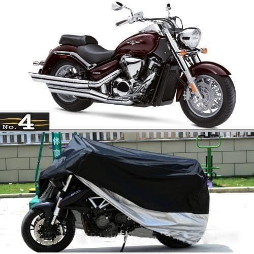 MotorCycle Cover For Suzuki Boulevard C109R WaterProof UV / Sun / Dust / Rain Protector Cover Made of Polyester Taffeta