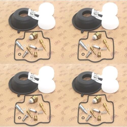 Carburetor Repair Kit Float Slow Jet Vavle for ZZR400 ZX400 1990-2006 ZZR 400 Vacuum Diaphragm