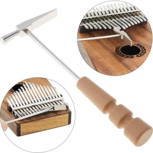 Portable ABS Handle Metal Thumb Piano Tuning Hammer strong and durable for All Size Kalimba 10 15 17 keys thumb piano