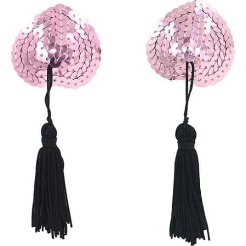 Tassel Sexy Product Toys Women Lingerie Sequin Breast Bra Nipple Cover Pasties Stickers Petals