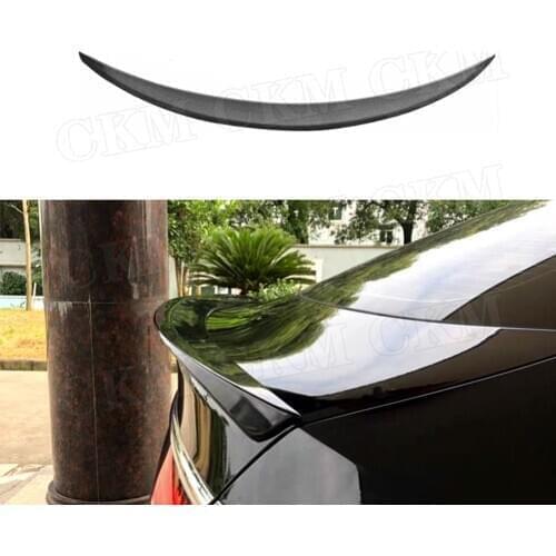 Carbon Fiber Rear Boot Spoiler for Mercedes Benz GLE Class C292 Coupe GLE320 GLE63 2017-2019 FRP/ABS Trunk Trim Spoiler wings