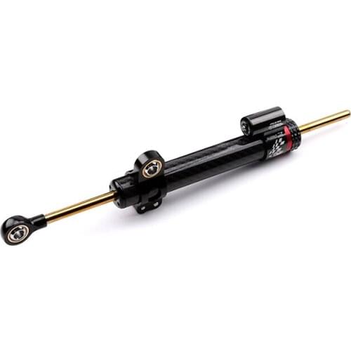 13.5" 8MM Motorcycle Top Mount Carbon Look Steering Damper Stabilizer 1PIECE