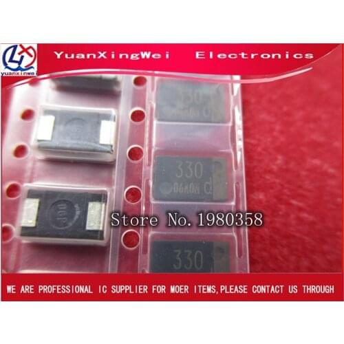 20pcs/lot SMD 4V 330UF Tantalum capacitor low ESR 330UF 4TPB330M can replace OE128 OE907 0.8