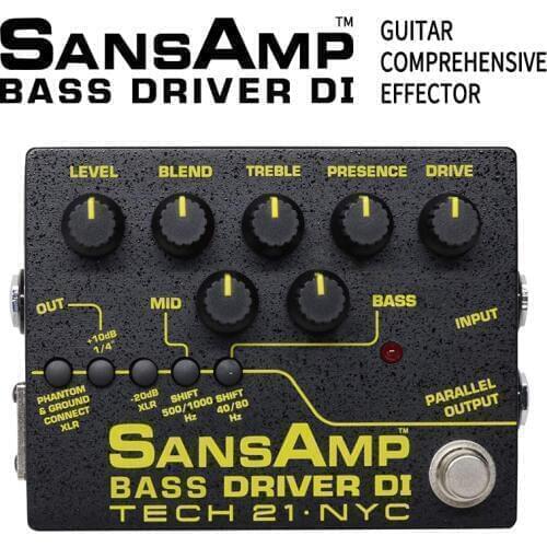 Tech 21 SansAmp bass driver Di BSDR-V2 electric guitar single piece comprehensive effect device