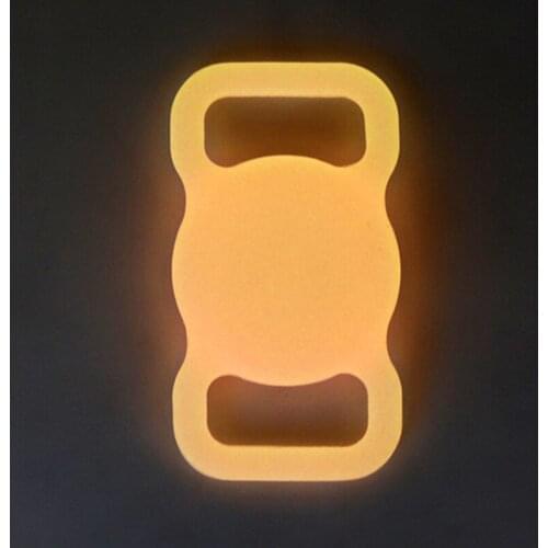 Protective Case for -Apple AirTag GPS with Luminous Light for Dog Cat Collar for Pet Grooming Loop Anti-Lost