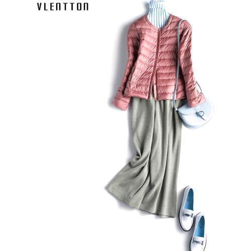 2020 New Ultra Light Duck Dow Jackets Women Spring Autumn Coat Long Sleeve Warm Slim Jacket Lady Clothing Plus Size 4XL Jaqueta