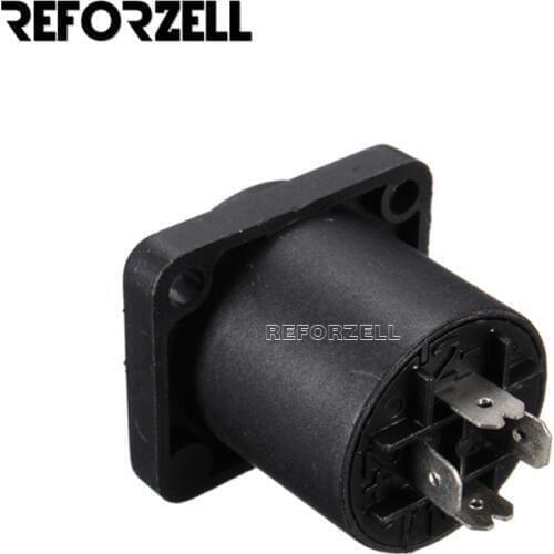 4 Pin Heavy Duty 4 Pole Chassis Socket Powercon Female Jack Socket Connector