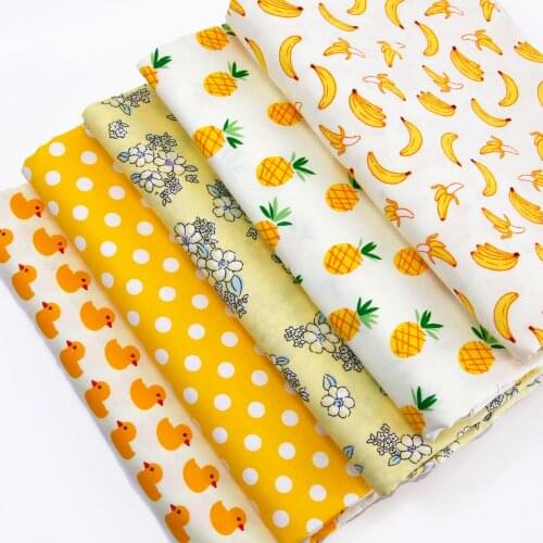 50*145cm fruit watermelon apple banana 100 percent cotton fabric for Tissue Kid Bedding home textile for Sewing,1Yc717