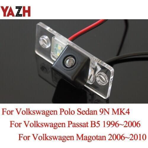 YAZH HD Car Night Vision Backup Rear View Camera For Volkswagen Passat B5 Magotan Polo Sedan 1996-2010 Auto Radio Packing Camera