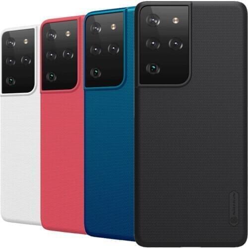 For Samsung Galaxy S21 Ultra Cover NILLKIN Super Frosted Shield Back Covers For Samsung Galaxy S21 Ultra Case S21 Plus Bumper