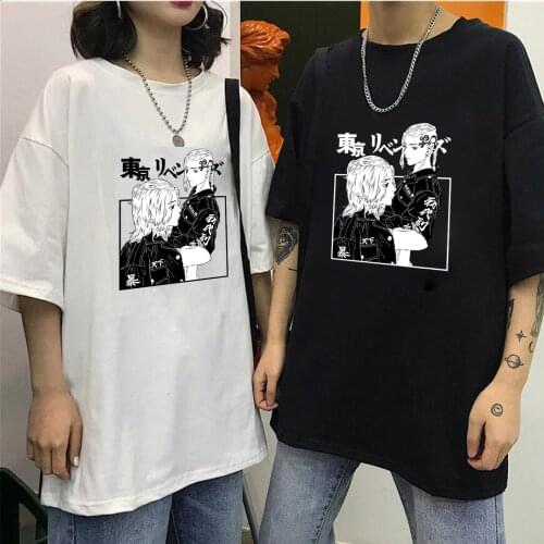 Tokyo Revengers T Shirts Anime Printing Style Tshirt Unisex Loose Casual Tshirt