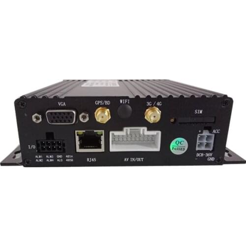 AHD 720P 4 Channels H.264 SD Card Mobile DVR built in GPS WIFI
