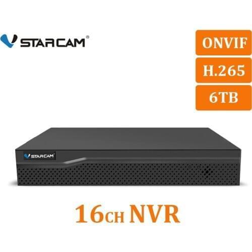 VStarcam HD 16CH NVR HDMI VGA Audio output 16 Channel Network Video Recorder H.265 for ip camera Security CCTV System N8216