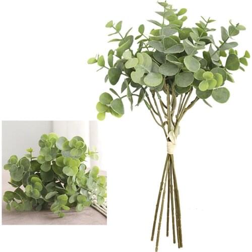 A Bunch Of Eucalyptus Leaves Artificial Brand New Decoration Eucalyptus