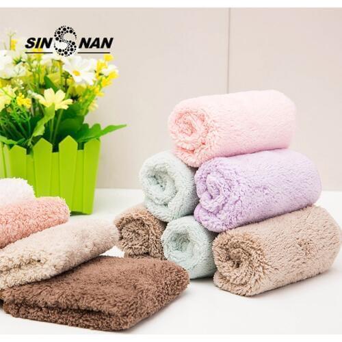 SINSNAN Microfiber Super Absorbent Kitchen Towel Dishcloth Magic Towels Thicker Glasses/Floor/Car Cleaning Cloth Bowl Rag