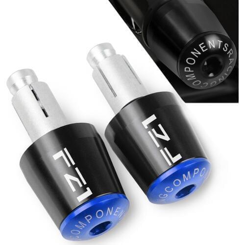 Motorcycle CNC 22MM Handlebar Grips Handle Bar Cap End Plugs For YAMAHA FZ1 FZ 1 FAZER 2006-2015 2007 2008 2009 2010 2011 2012