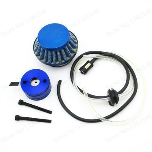 Upgrade Racing Air Filter Adapter Vstack Stack Fuel Filter Hose Line Kit For 47cc 49cc Mini ATV Dirt Pocket Bike Minimoto