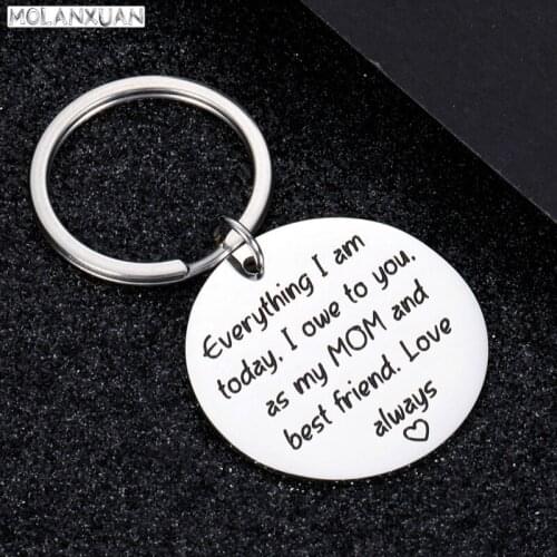 Mom Birthday Appreciation Gifts for Mom From Daughter Son Everything I Am Today I Owe To You Mom Wedding Valentines Gifts