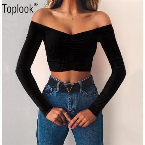 Женские футболки с коротким рукавом Toplook China At AliExpress