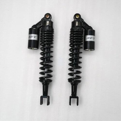 Universal 8mm spring 390mm/400mm/420mm/430mm fork motorcycle real shock absorber for honda suzuki yamaha kawasaki black silver