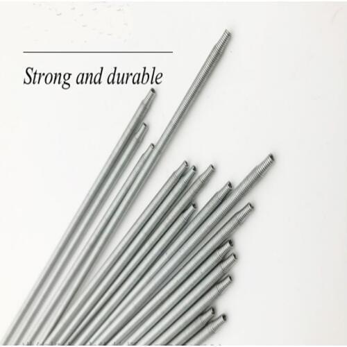 10pcs galvanized spring plastic heat sealing cold cut tip glue stick spring interlocking point head spring