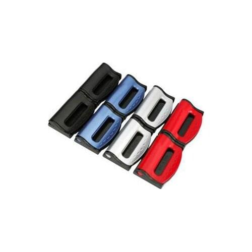 2pcs Universal Car Seat Belts Clips Safety Adjustable Auto Stopper Buckle Plastic Clip Interior Accessories Car Safety