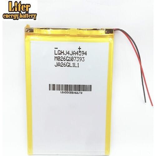 3.7V,6000mAH,4593105 Oriinal battery polymer lithium ion battery;SmartQ T20,VI40, A86 Dual Core P85 Tablet PC