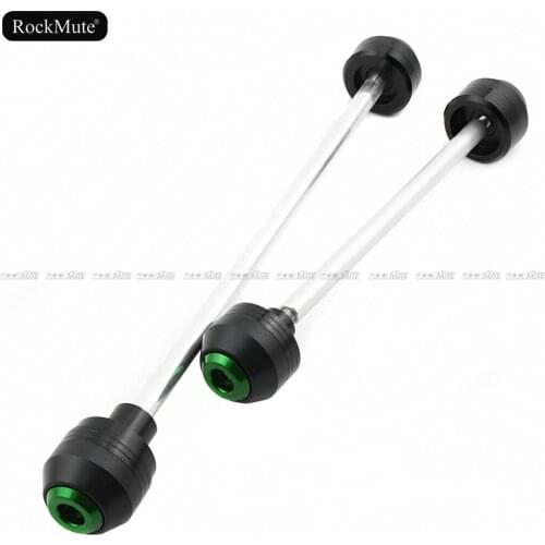 Motorcycle Accessories Front Rear Axle Fork Crash Sliders Wheel Protector For KAWASAKI Z1000 2003 2004 2005 2006