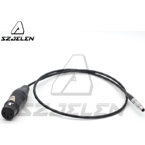 FGB 3 Pin to XLR 3pin female Cable for Sennheiser SK2000, ZAXCOM ZFR300,Zaxcom ZFR400 Audio cable