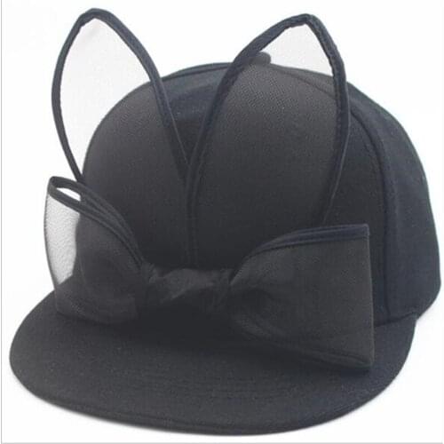 Lovely Bowknot Children Baseball Cap Summer Sun Hat Outdoor Baby Boys Girls Hip Hop Cap