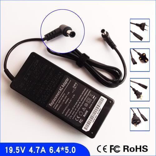 19.5V 4.7A Laptop Ac Adapter Power SUPPLY + Cord for Sony VAIO PCG-951A PCG-9522 PCG-952A PCG-9532 PCG-953A PCG-975L PCG-980L