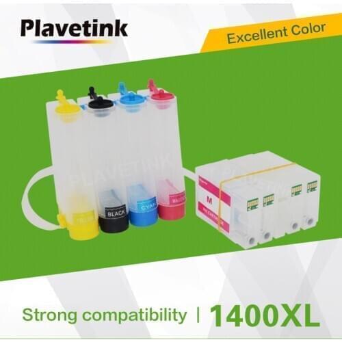 Plavetink 4 Color Empty Ciss Ink Tank For PGI 1400 XL Cartridges For Canon MAXIFY MB2040 MB2340 MB2740 Inkjet Printer Bluk Ink