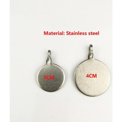 Dia 3cm 4cm Stainless Steel Target Bullseye Airsoft Slingshot Catapult Durable Shooting Target Tactical Hunting Shooting Tools