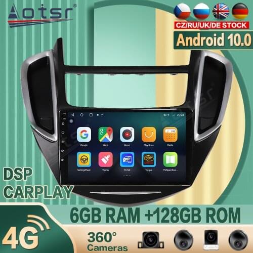 For Chevrolet Trax Chevrolet tracker Android Car radio Player GPS Navigation 360 camera Auto Stereo Multimedia DSP carplay 4G