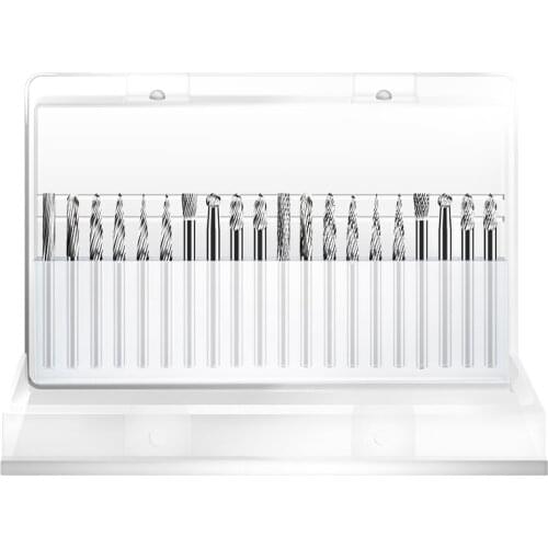 3*3mm Metal Drawing Tungsten Carbide Milling Cutter Rotary Tool Burr CNC Engraving Abrasive Tools Metalworking Milling Polishing