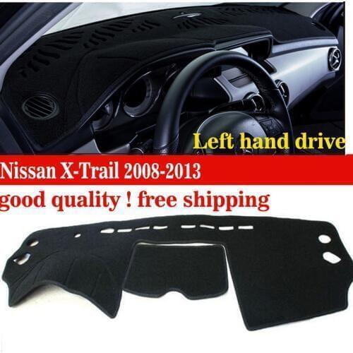 Car dashboard Avoid light pad Instrument platform desk cover Mats Carpets For Nissan X-Trail 2008-2013 Auto accessories